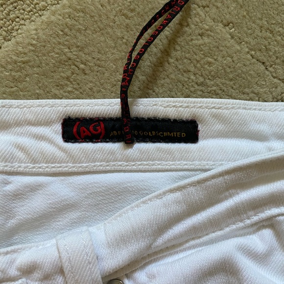 AGdenim Capri white denim pants - Picture 5 of 6